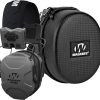 Walker’s Razor Slim Electronic Bluetooth NRR 23 dB Hearing Protection Earmuffs for Outdoor/Indoor Shooting Range with Shockproof Carrying Case, Black 3